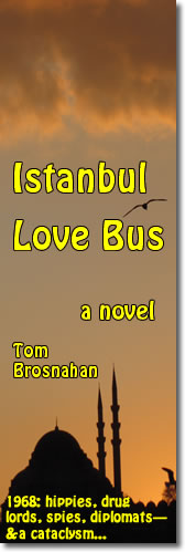 Istanbul Love Bus, a novel: 1968, hippies, drug lords Soviet spies, & a plot to destroy a masterpiece