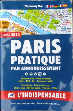 Paris Prqtique Par Arrondissement map book