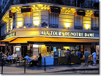 Café-Restaurant Aux Tours de Notre-Dame, Paris, France