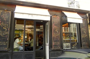 Cafe, Ile St-Louis, Paris