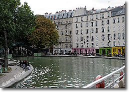 Canal St-Martin, Paris, France