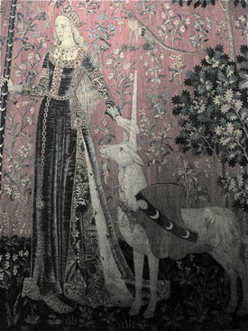 Tapestry, Cluny Museum, Paris