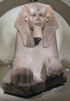 Sphinx, Louvre, Paris