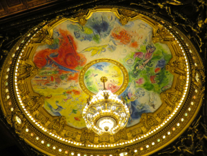 Opera Garnier ceiling, Paris