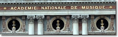 Academie National de Musique, Paris, France