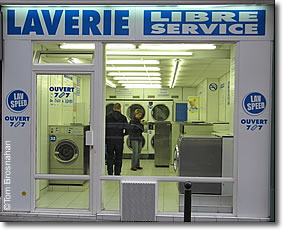 Laverie Lav-Speed, Laundromat, Paris, France