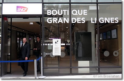 Grandes Lignes ticket office, Gare Montparnasse, Paris, France