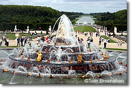 Fountains at the Palais de Versailles, near Paris, France