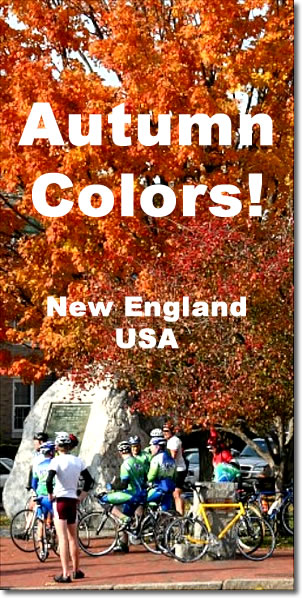 Autumn colors in New England USA!