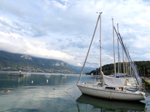 Boats, Lac d'Annecy, France