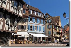 Place de l'Ancienne Douane, Colmar, Alsace, France 