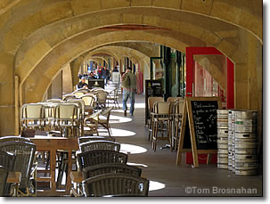 Taverns in the Rue du Change, Metz, France