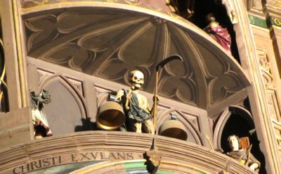 Death, Astronomical clock, Strasbourg