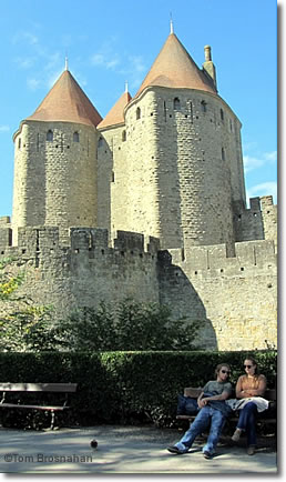 La Cité, Carcassonne, France