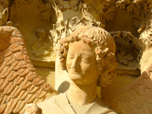Smiling angel, Reims cathedral