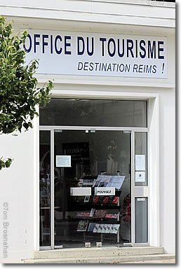 Office de Tourisme, Gare de Reims, Reims, Champagne, France