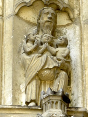 Abraham, Chartres cathedral
