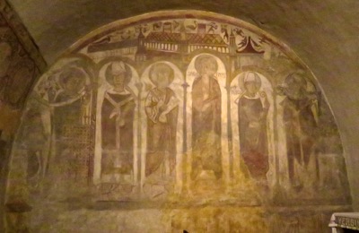 Fresco, Chartres cathedral, France