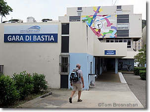 Gare de Bastia, Corsica, France