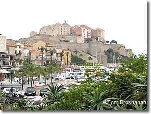 La Citadelle in Bastia, Corsica, France 