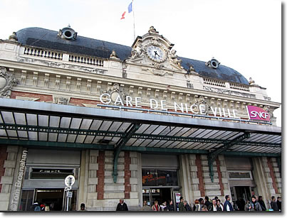 Gare de Nice-Ville SNCF, Nice, Côte d'Azur, France