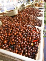 Famous Nice olives, France