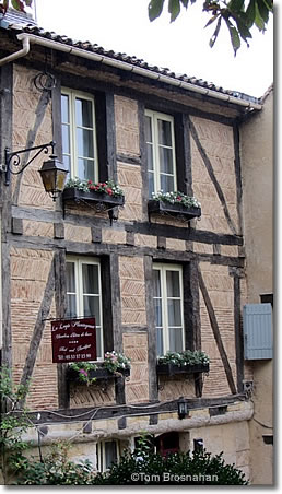 Quaint hotel in Bergerac, Dordogne, France