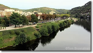 Lot River, Cahors, Dordogne, France