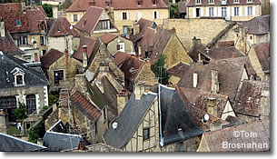 Roofs of Sarlat, Dordogne, France
