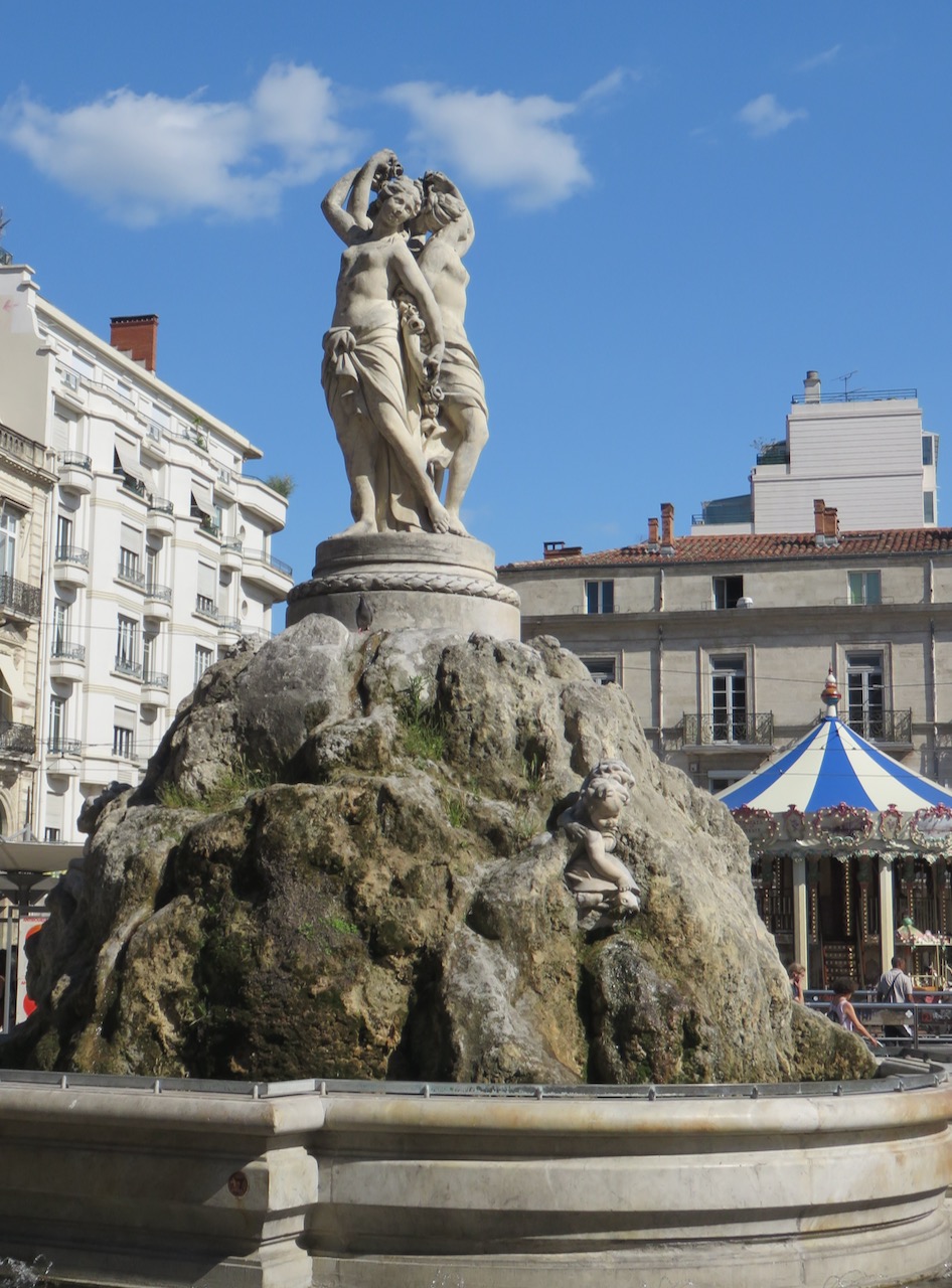 Fountain of the Three Graces, Montpellier, France