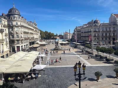Place de la Comédie, Montpellier, Hérault, France