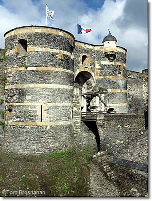 Château d'Angers, Angers, Loire, France
