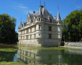 Chateau Azay-le-Rideau, Loire Valley, France