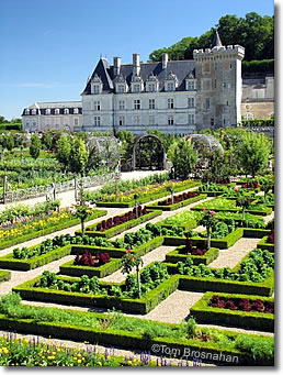 Château & Gradens of Villandry, Loire Valley, France