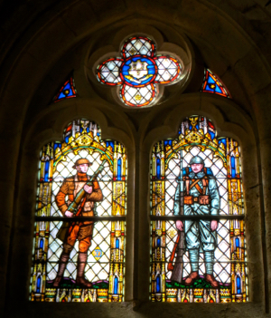 Stained Glass, Aisne-Marne, France