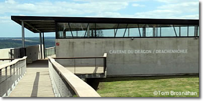 Museum at Caverne du Dragon, Chemin des Dames, France