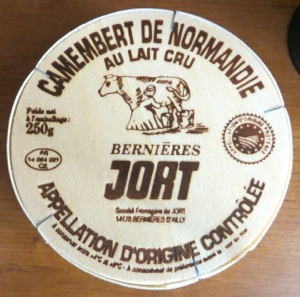 Camembert cheese, Normandy, France