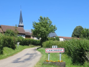 Camembert village, Normandy, France