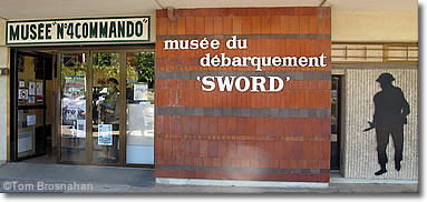 Musée du Débarquement Sword, Ouistreham, Normandy, France