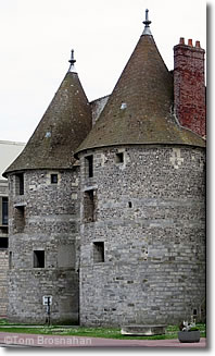 La Porte des Tourelles, Dieppe, Normandy, France