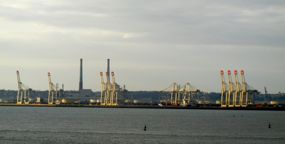 Le Havre, seen from Honfleur