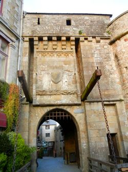 Entrance to Mont-St-Michel, France