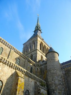 Bell Tower, Abbey of Mont-St-Michel, France