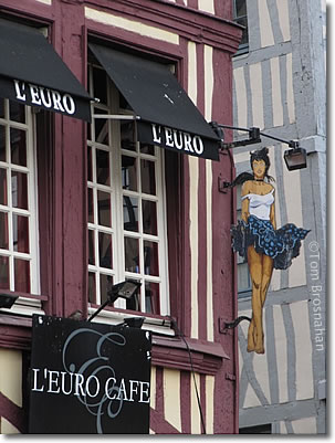 L'Euro Café, Rouen, Normandy, France