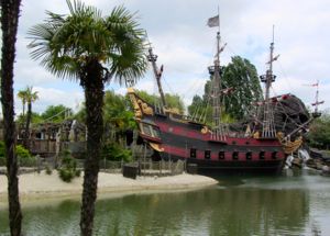 Pirate ship, Disneyland Paris