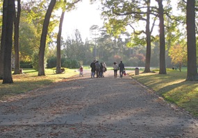 Strollers, Bois de Boulogne, Paris