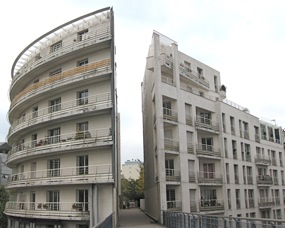 Buildings on the Promenade Plantée, Paris
