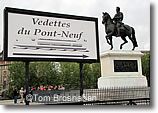 Statue of Henri IV, Pont Neuf, Paris, France
