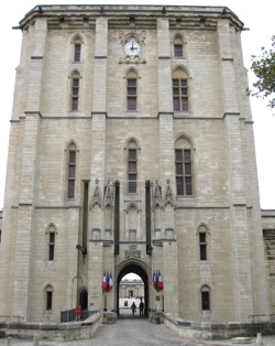 Main gate, Chateau de Vincennes, Paris