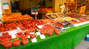 Fruit for sale, Rue Cler, Paris